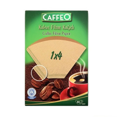 Caffeo Filtre Kahve Kağıdı 1x4 80'li Paket