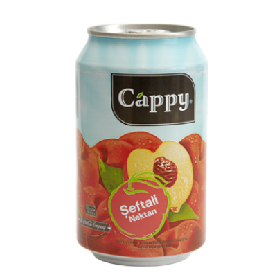 Cappy Meyve Suyu Şeftali 330 ML ((12 Li)