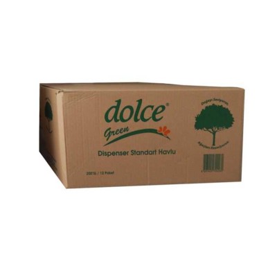 Dolce Dispanser Z Havlu 200 x 12 Paket 20,5 x 21,5 Cm