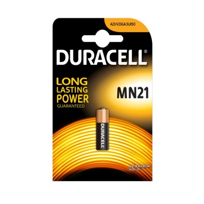 Duracell Alkalin MN21 23A 12 Volt Pil 