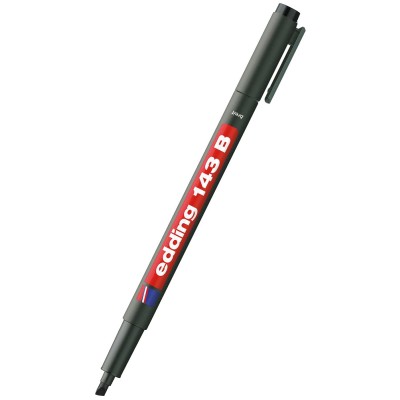 Edding143B Asetat Kalemi 1.3mm Yeşil 