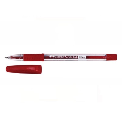 Faber-Castell 1423G Tükenmez Kalem 1.0mm 50'li Kırmızı