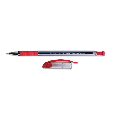 Faber-Castell 1425 Tükenmez Kalem İğne Uç 0.7 mm Kırmızı