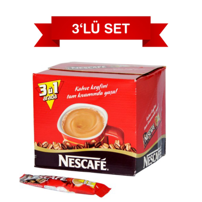 Nescafe 3'ü 1 Arada 17.5 gr 216'lı Paket