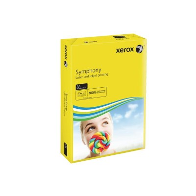 Xerox Symphony Renkli A4 Fotokopi Kağıdı 80 gr 500'lü Sarı