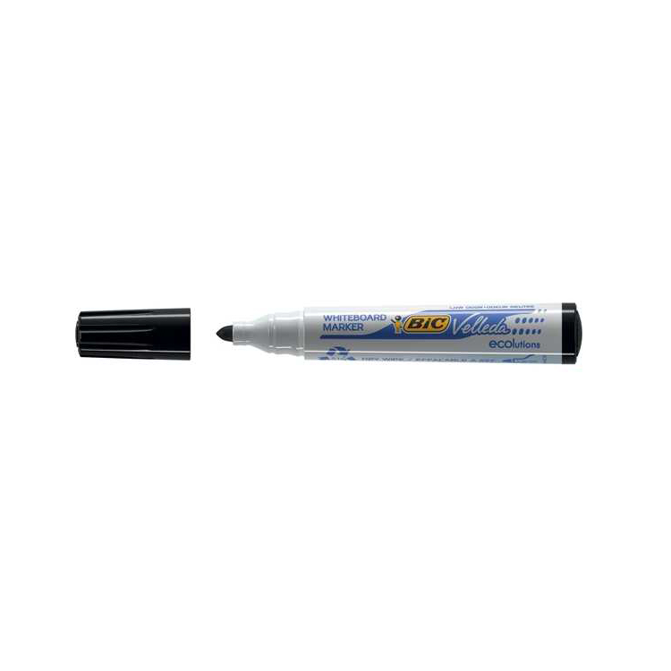 Bic Velleda 1701 Yuvarlak Uç Tahta Kalemi Siyah