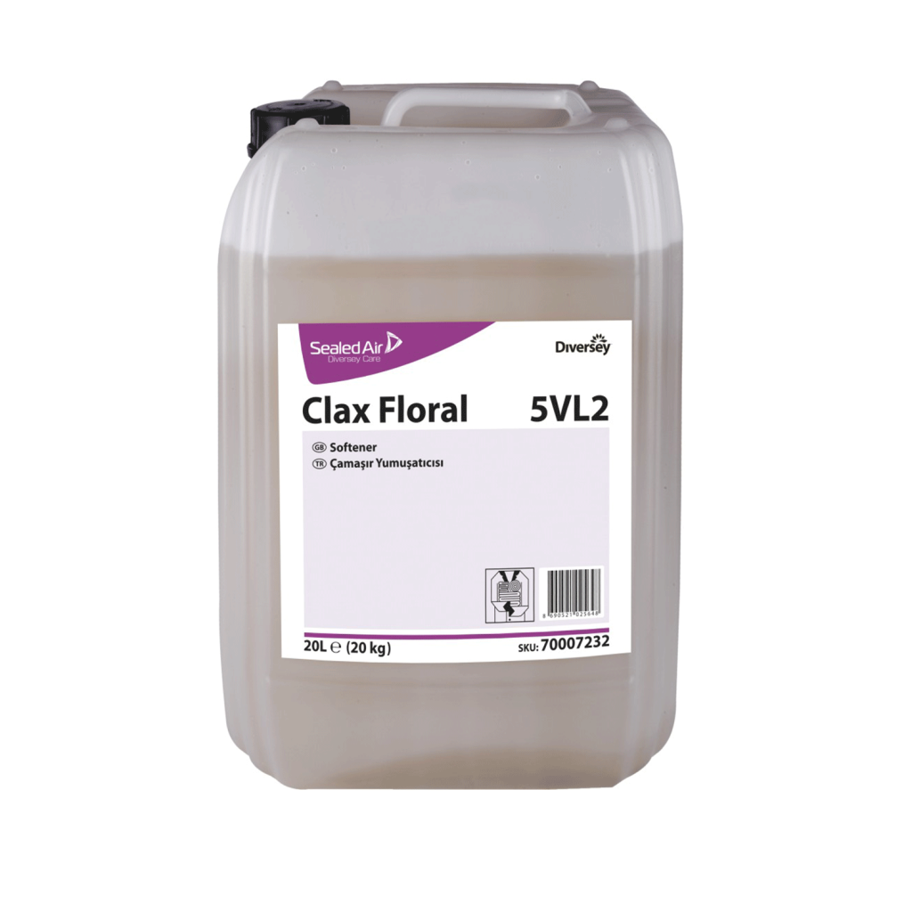 Clax Floral 5VL2 Parfümlü Çamaşır Yumuşatıcı 20 Kg