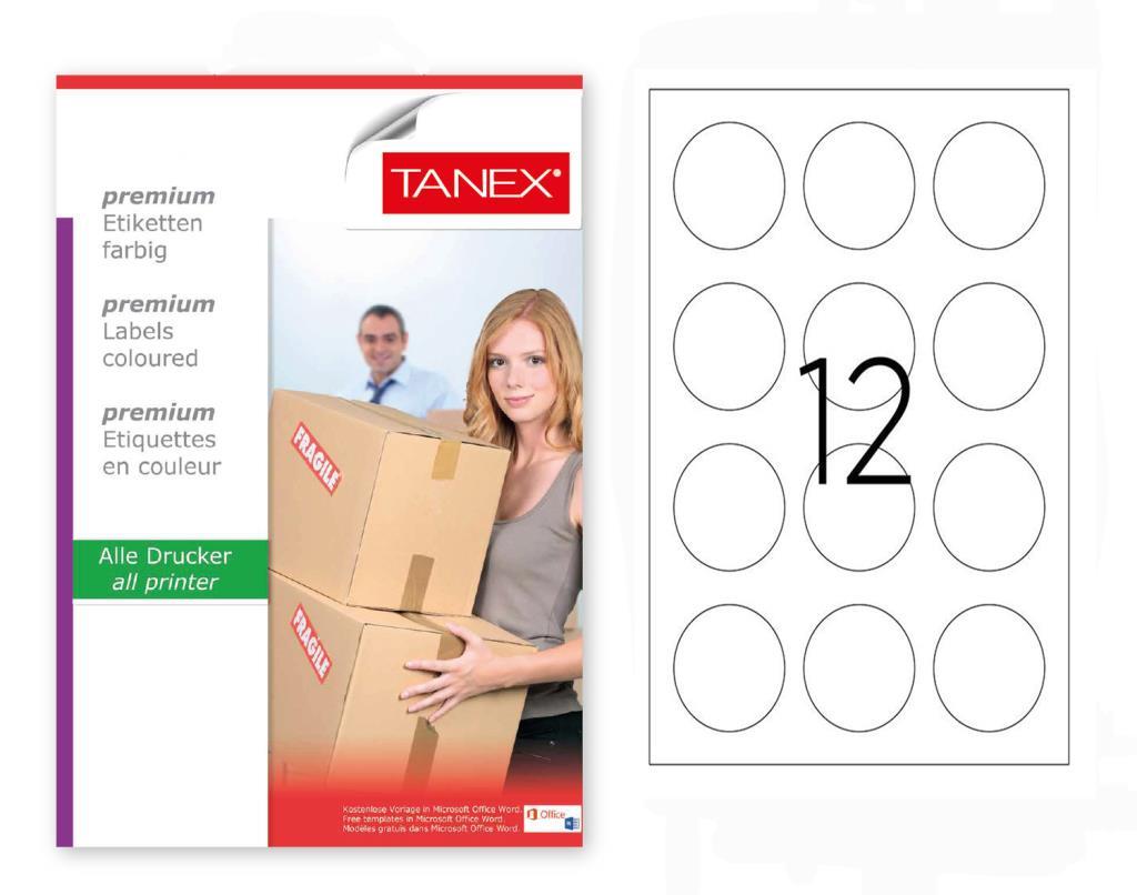 Tanex Tw-2160 Sevkiyat ve Lojistik Etiketi 60 mm